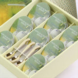 【クラウンマスクメロンデザート】 クラウンメロンゼリー8個セット(ゴールドスプーン付)