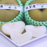 佐賀産温室幸水梨【赤秀品】6玉化粧箱入