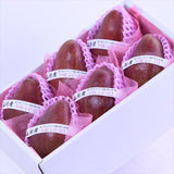 山形産リーガル・レッド・コミス【秀品】6玉化粧箱入