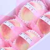 和歌山産白鳳(はくほう)【赤秀品】6玉化粧箱入