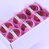 岩手江刺産サンふじ【秀品】6玉化粧箱入 糖度14.5度以上 蜜入り保証品