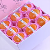 奈良西吉野産富有柿【赤秀品】9玉化粧箱入