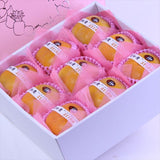 愛知産温室次郎柿【秀品】9玉化粧箱入