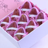 山形産リーガル・レッド・コミス【秀品】9玉化粧箱入