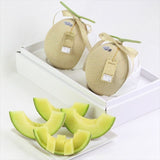 静岡産 クラウンメロン 【等級「白」】 2玉化粧箱入 約1.3~1.4キロ×2