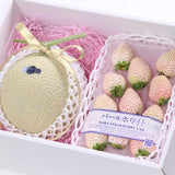 静岡産クラウンメロン・奈良産『パールホワイト』アソート