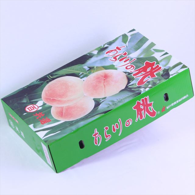 和歌山産川中島白桃【秀品】13～15玉産地化粧箱入　