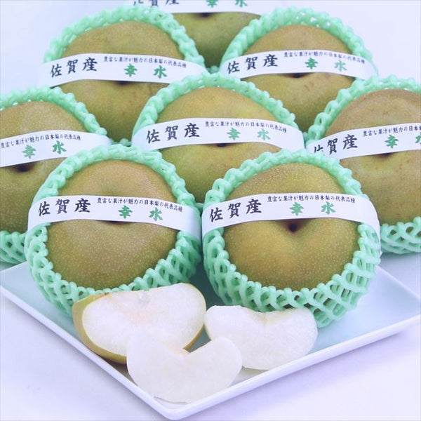 佐賀産温室幸水梨【赤秀品】12～14玉産地箱入