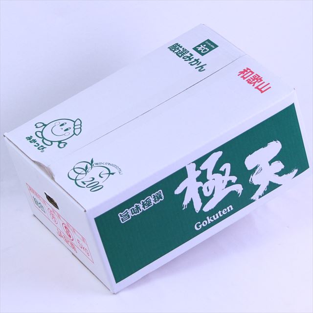 【9月・10月販売】和歌山JA紀南産極早生極天(ごくわせごくてん)みかん【赤秀品】5キロ産地箱入