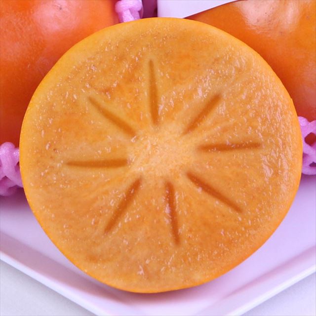 奈良西吉野産富有柿【赤秀品】6玉化粧箱入