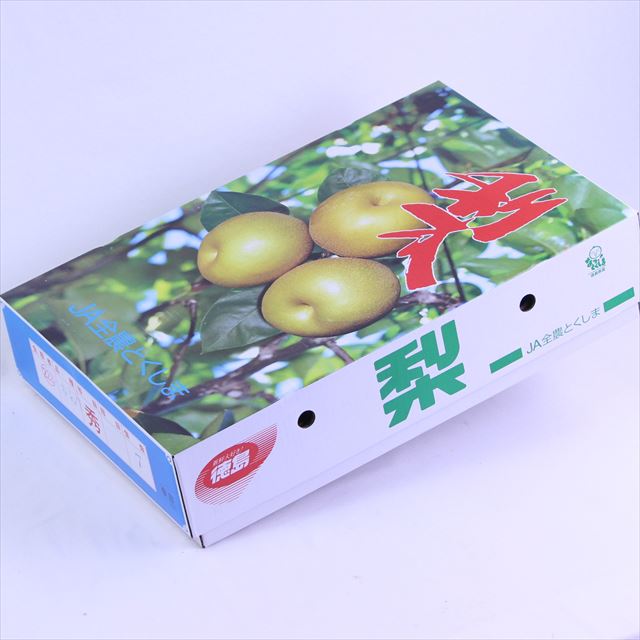 徳島産香梨(かおり)【赤秀品】6～8玉産地箱入