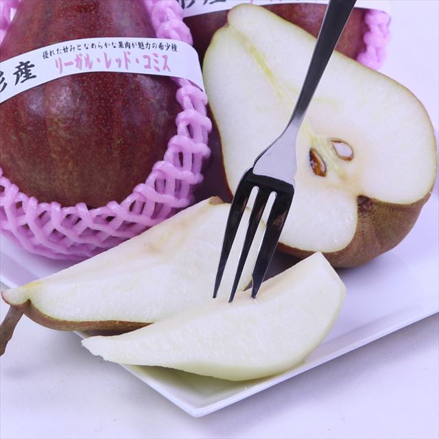 山形産リーガル・レッド・コミス【秀品】6玉化粧箱入