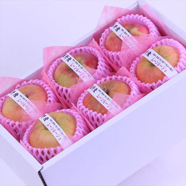 長野産ムーンルージュ【秀品】6玉化粧箱入