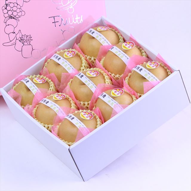 新潟産新高(にいたか)梨【秀品】9玉化粧箱入