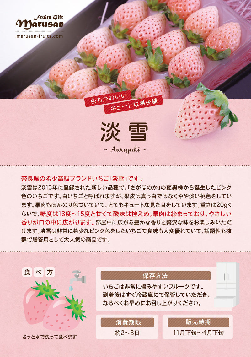 奈良産 高級コットンベリー いちご 秀品 ピンク苺 糖度16 誕生日プレゼント
