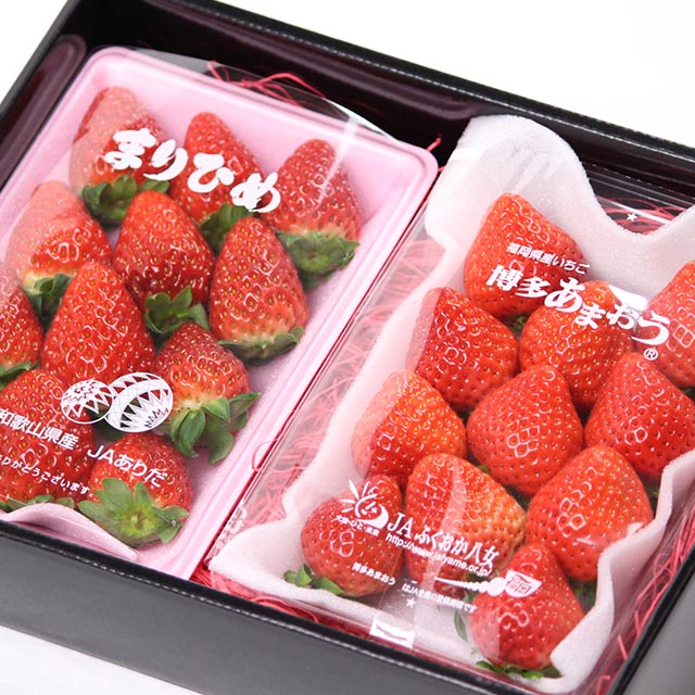和歌山産まりひめ＆福岡産あまおう アソート