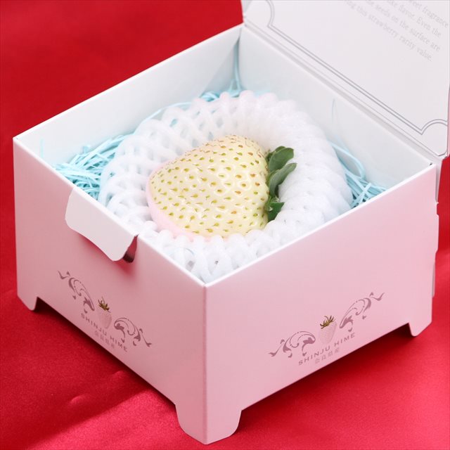 奈良産プレミアム真珠姫 超大粒サイズ1粒化粧箱入